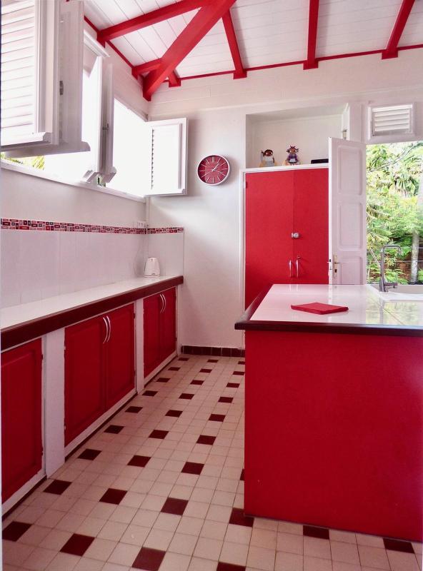 Villa sur la plage Martinique - La cuisine